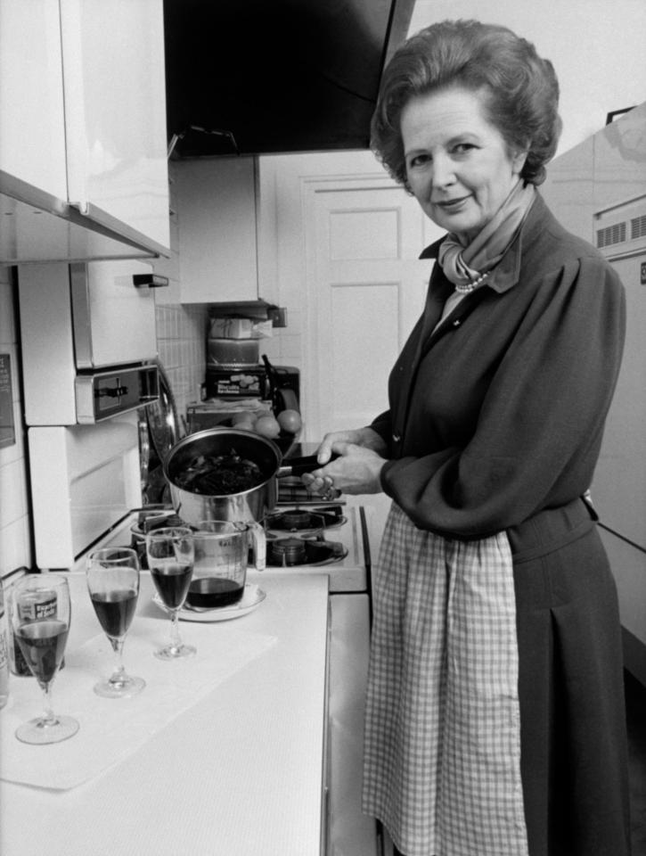  The private filed also revealed Mrs Thatcher was partial to a weird cold soup