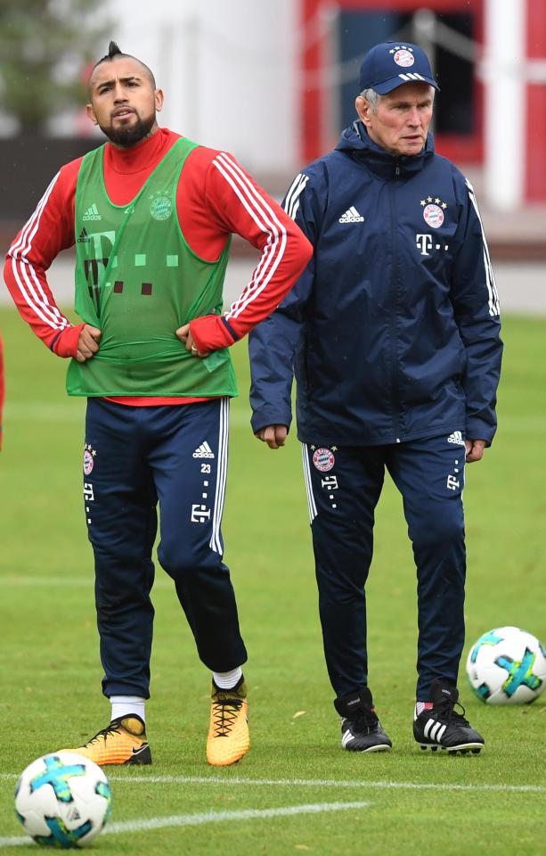  Jupp Heynckes has Bayern's players undertaking gruelling training regimes