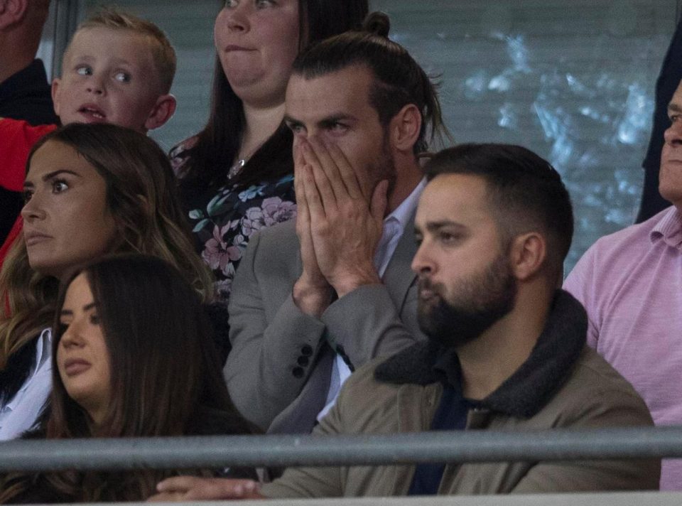  Gareth Bale was watching from the stands injured as Wales lost to Republic of Ireland to see their World Cup dream ended