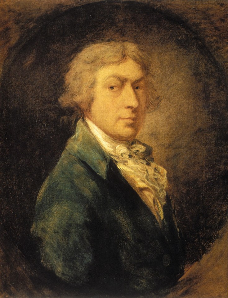 Gainsborough had once been friends with the couple in the painting, but it is thought that they may have ended up falling out