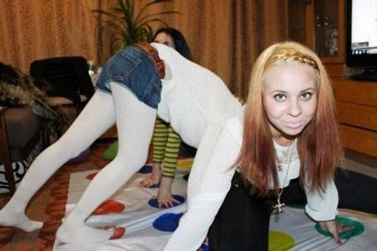  The game of Twister has never looked so sinister