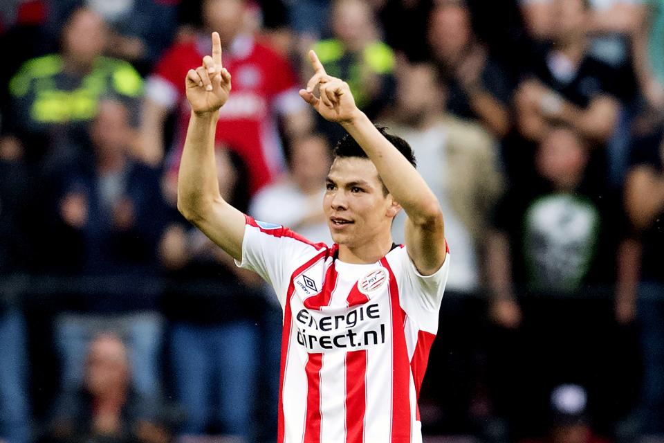  Hirving Lozano is currently plying his trade at PSV