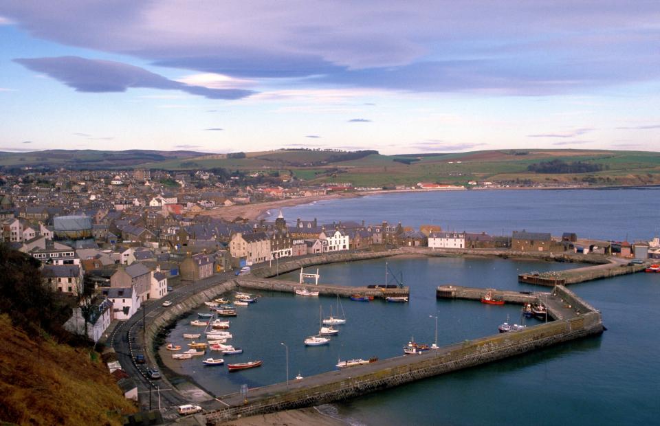  Scotland, and places like Stonehaven, pictured, are growing in popularity as a tourist destination