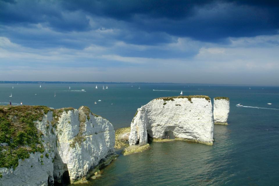  The South West, such as Dorset, pictured, has seen an increase in visitors