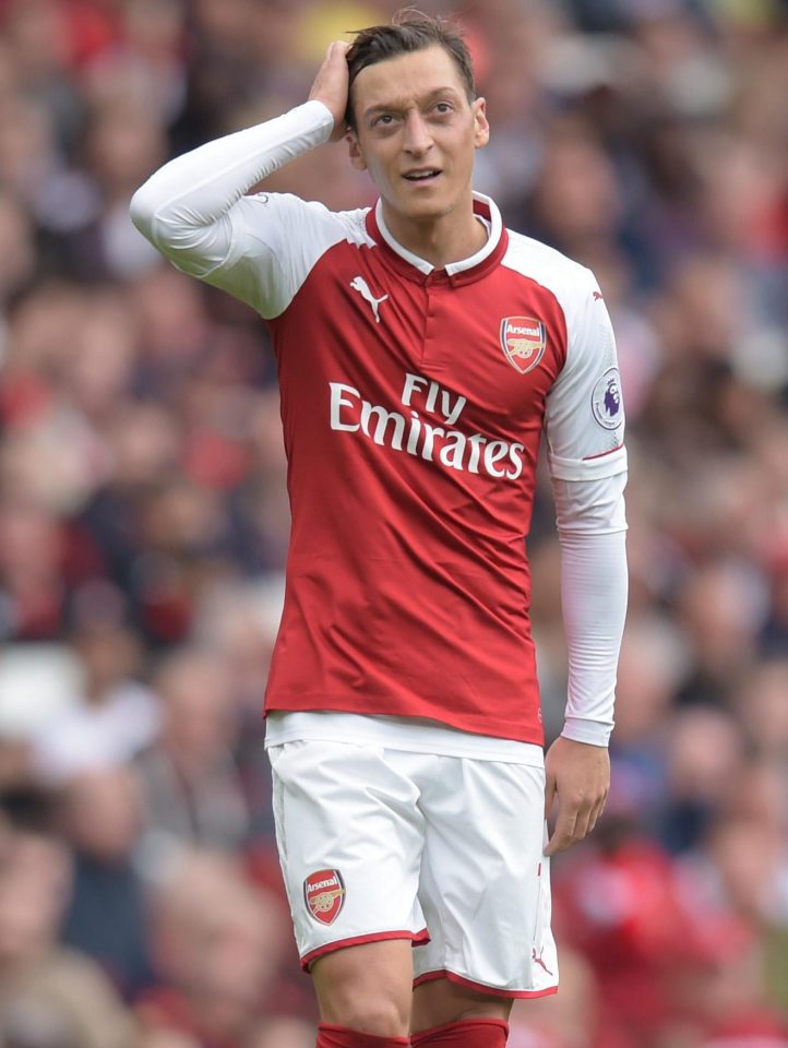  Mesut Ozil is out of contract with Arsenal at the end of the season