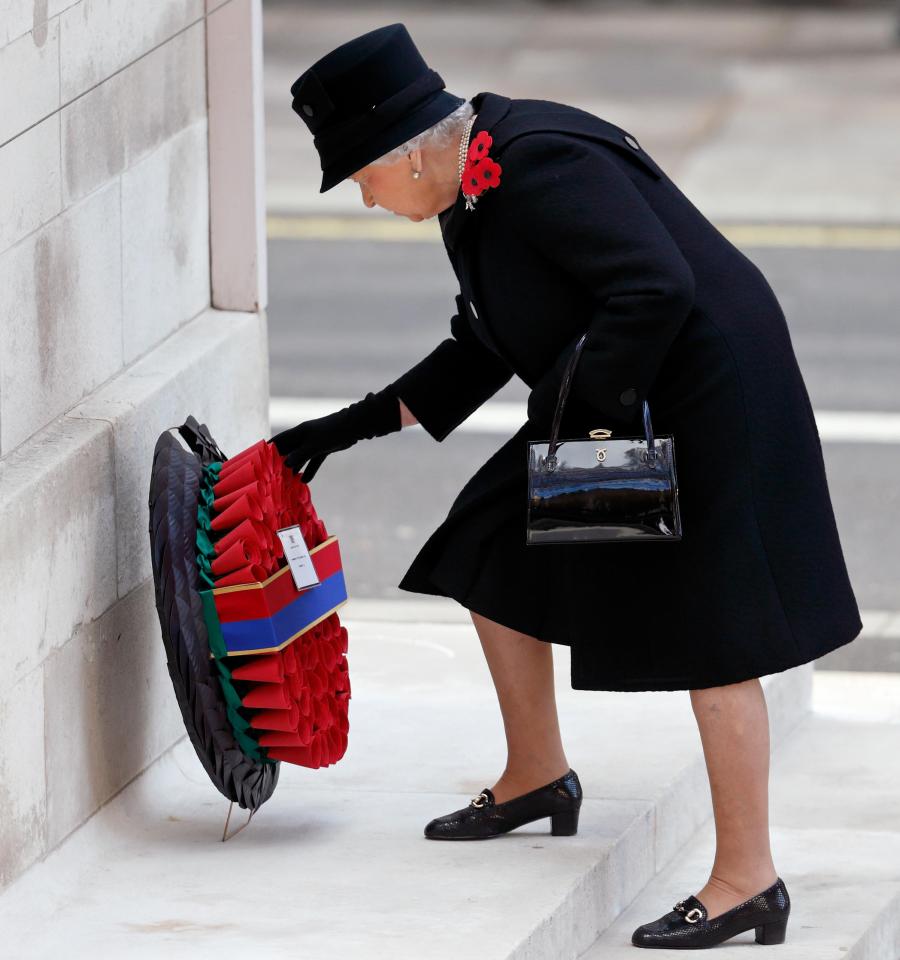  This year's Remembrance Sunday service will see the Queen watching as Prince Charles lays the wreath for her