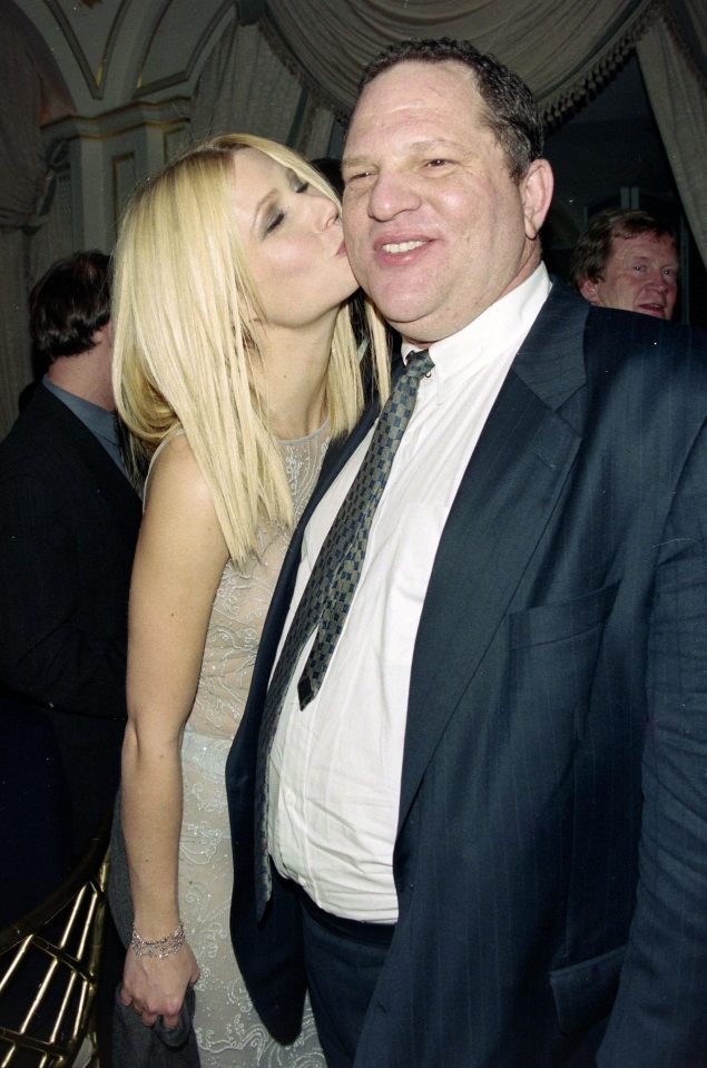  Gwyneth Paltrow, pictured with Weinstein at the Shakespeare in Love film premiere in 1998, is one of the A-list stars who have claimed ­he targeted them