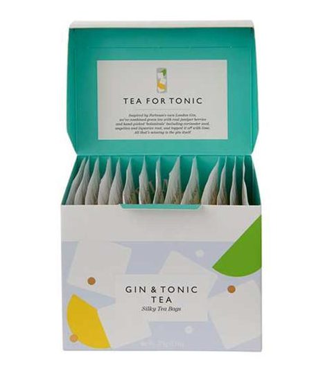  The tea bags are a combination of green tea, real juniper berries and handpicked botanicals including fennel, coriander and lemon balm