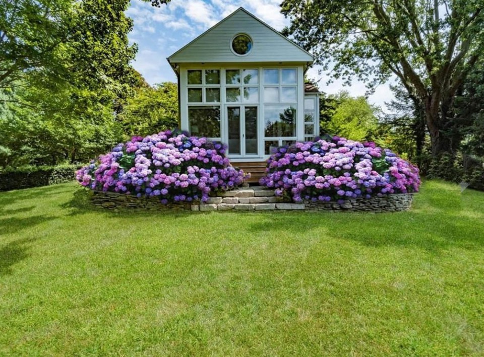 A beautiful summer house in the grounds of Weinstein's Connecticut home