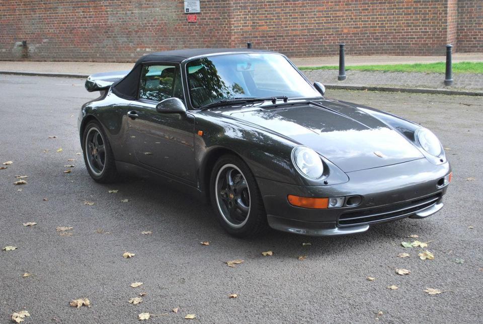  Porsche 993 Turbo had top speed over 180mph