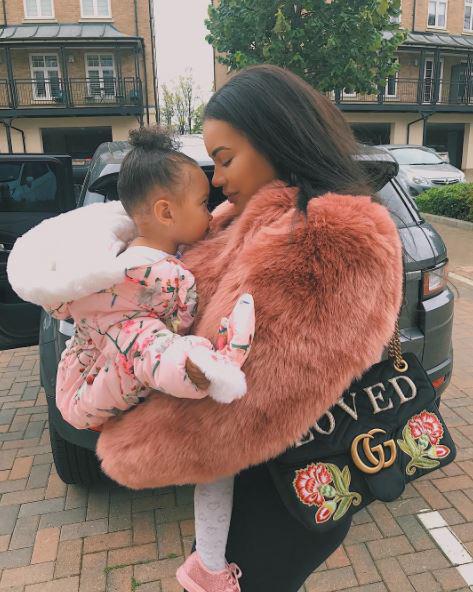  She's mum to one-year-old Wynter