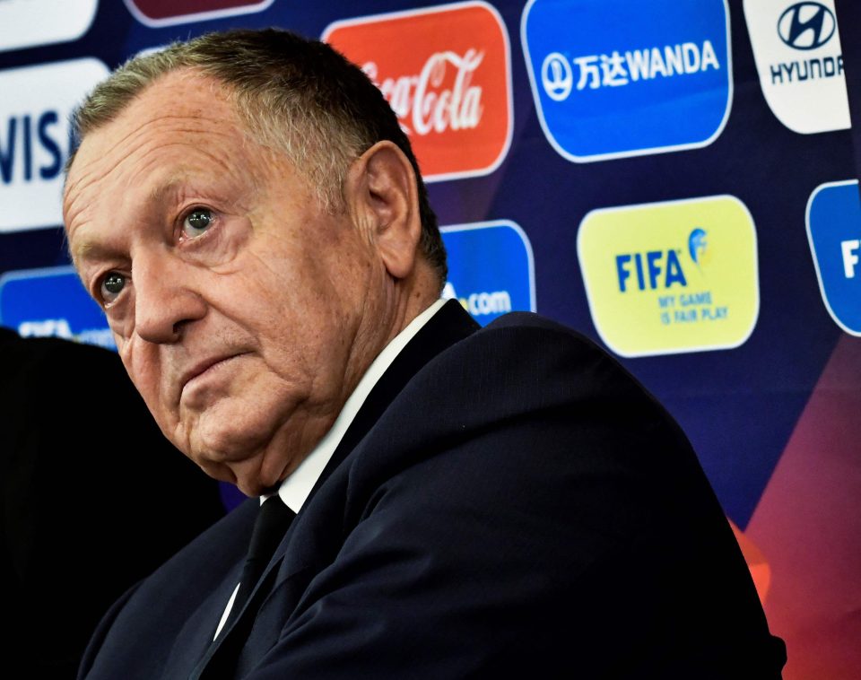  Lyon president Jean Michel Aulas will want £50m for Fekir