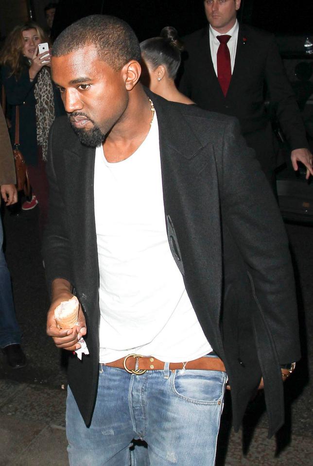  Kanye wants to get his six pack back by Christmas