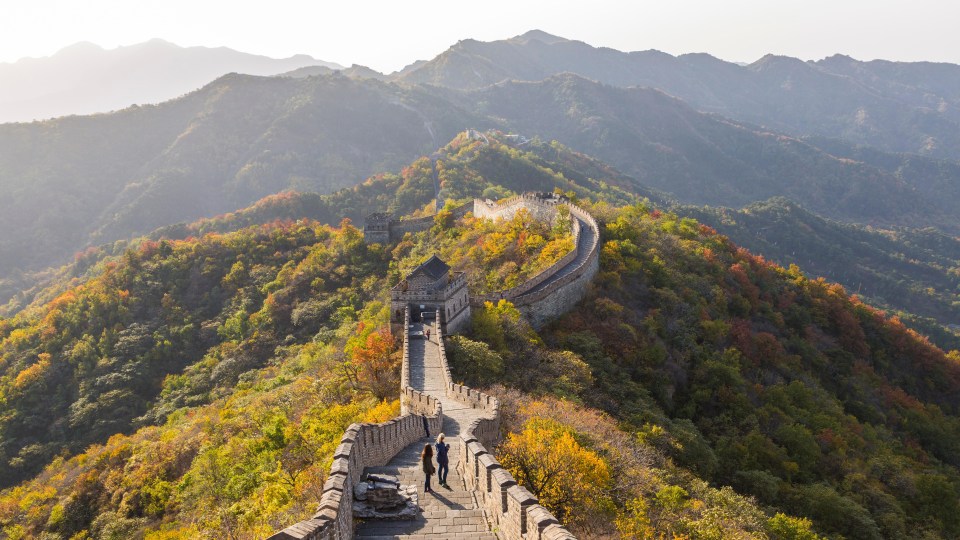 The construction of The Great Wall Of China began in 220 BC and was concluded during the Ming Dynasty which dated from 1368-1644.