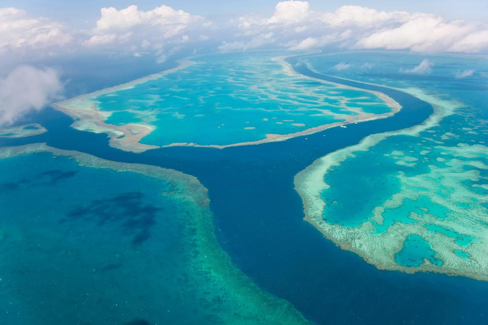  The Great Barrier Reef is one of the most beautiful natural wonders in our world.