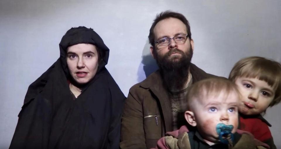  Caitlan Coleman, Joshua Boyle and their three young kids were rescued from the Taliban earlier this week