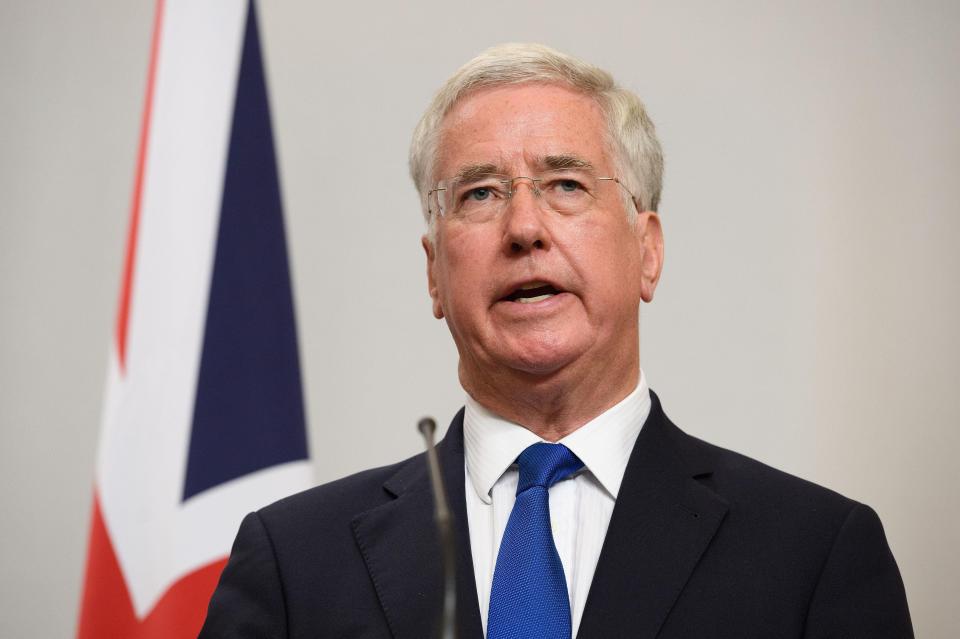  Michael Fallon resigned as Defence Secretary