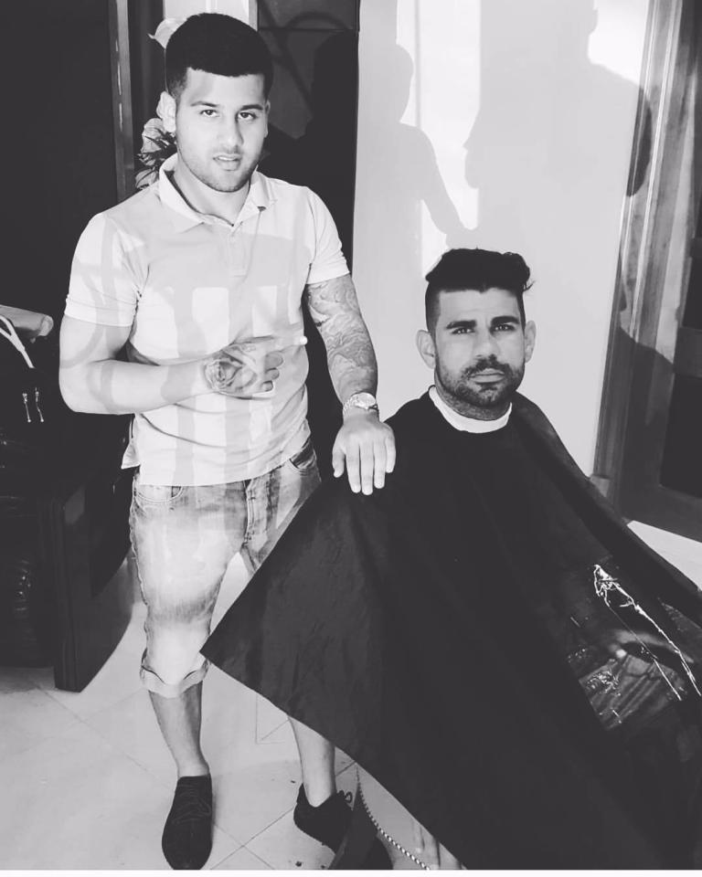  Diego Costa was a client before his return to Spain