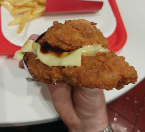  KFC fans have taken to twitter to share their disappointment of the limited edition burger