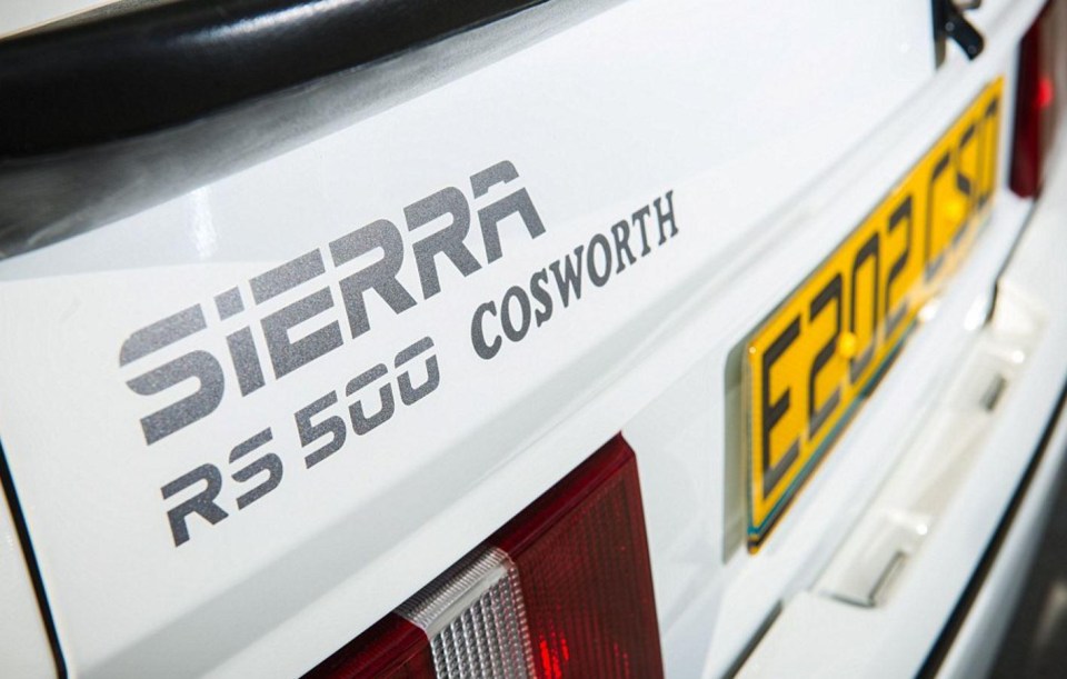 The Sierra, one of just 500 ever made, is expected to pull in a whopping £115,000 at auction