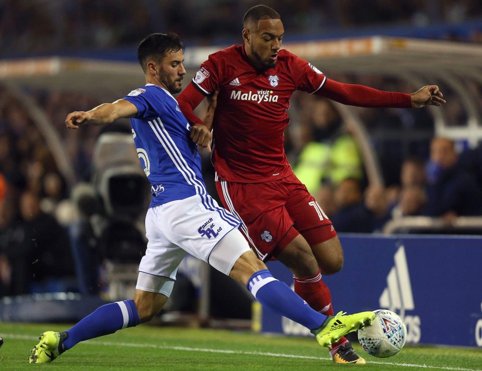  Kenneth Zohore will be a big threat to the Middlesbrough defence at the Riverside