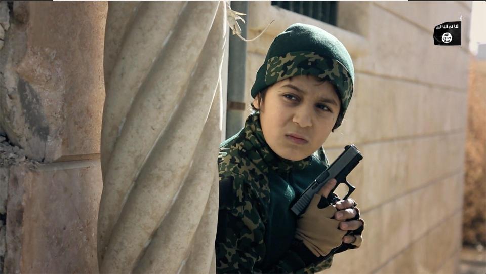  ISIS is believed to have cultivated an army of child soldiers for future battles against the Western world