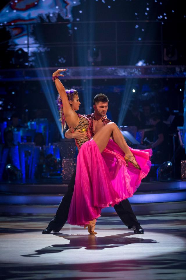  While Gemma's partner Aljaz Skorjanec has yet to comment