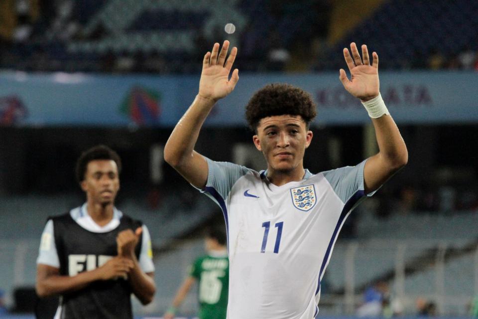  Jadon Sancho had been in excellent form for England in the group stage