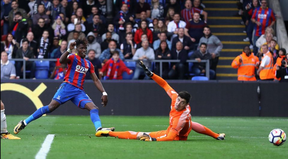  Wilfried Zaha scored as Palace beat Chelsea but there is still a long way to go