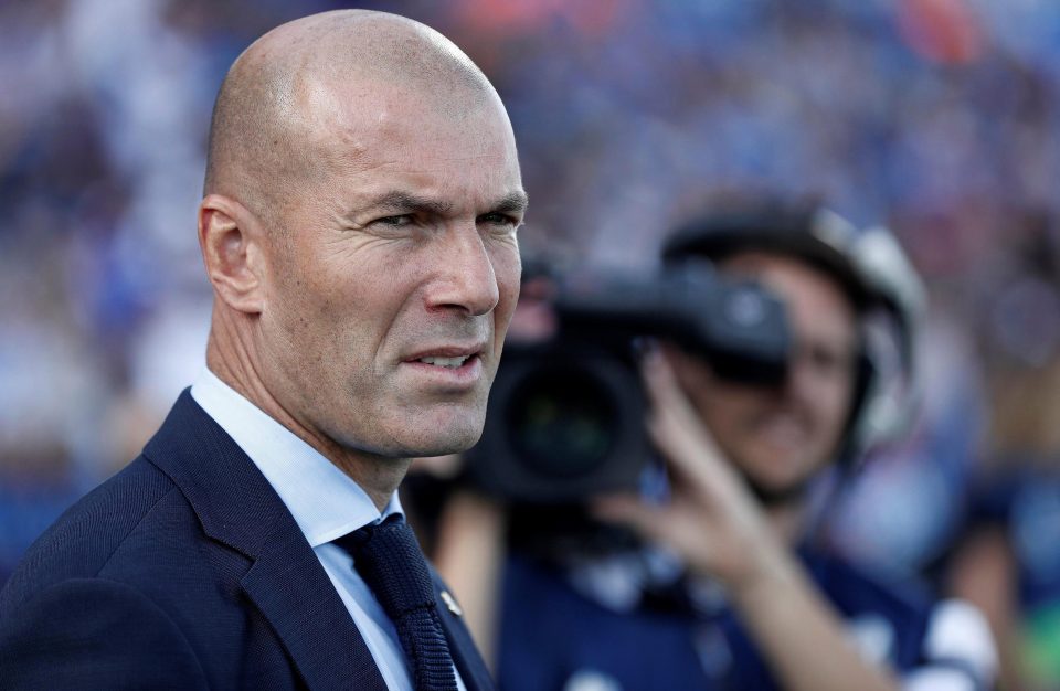  Los Blancos chief Zinedine Zidane has indicated a keen interest in the striker