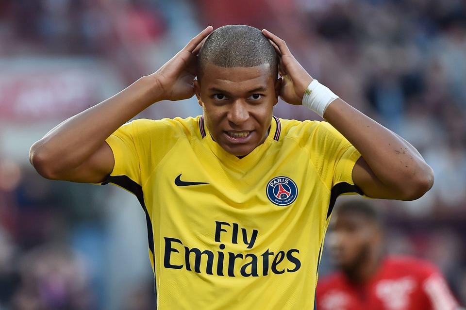  Kylian Mbappe moved from Monaco to Paris Saint-Germain for a deal that could rise to £162m