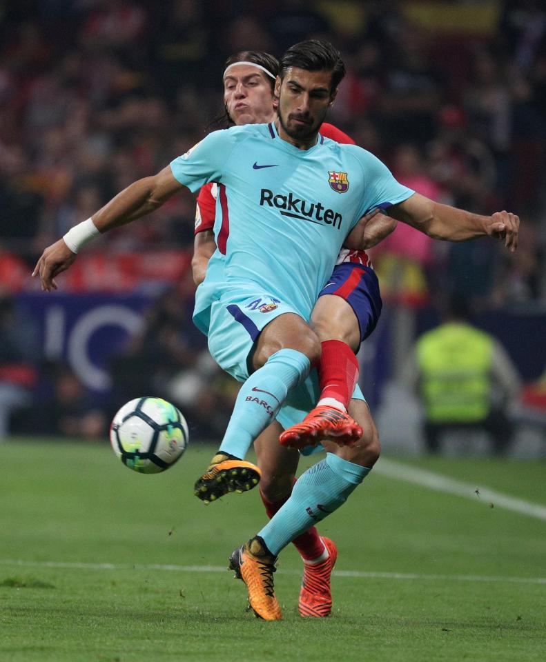  Gomes has made just one Liga start for Barcelona this season