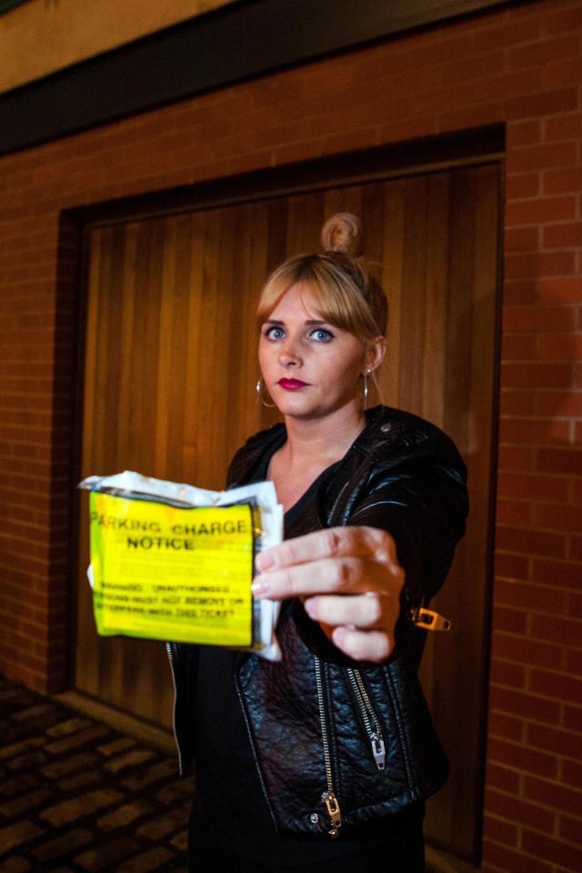  Carly Mackie had ignored hundreds of private parking notices