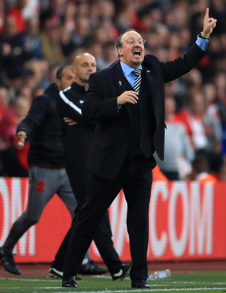  Rafa Benitez has had a solid start in the Premier League with Newcastle - but is always on the look-out for a bargan