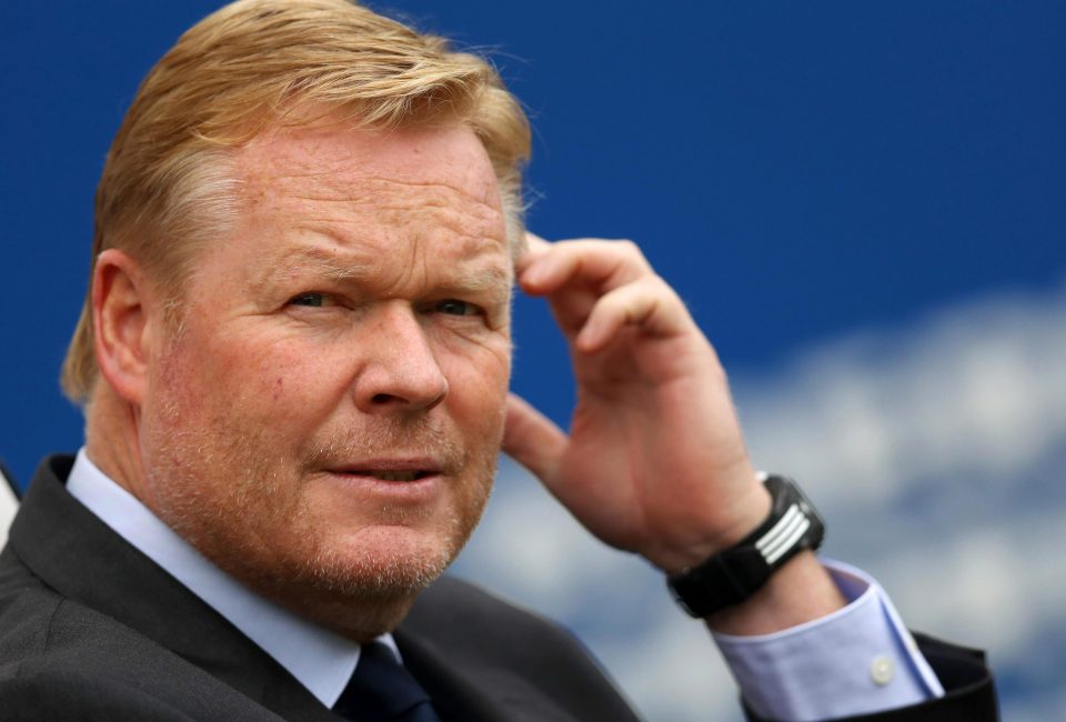  Ronald Koeman is under more pressure than ever at Everton