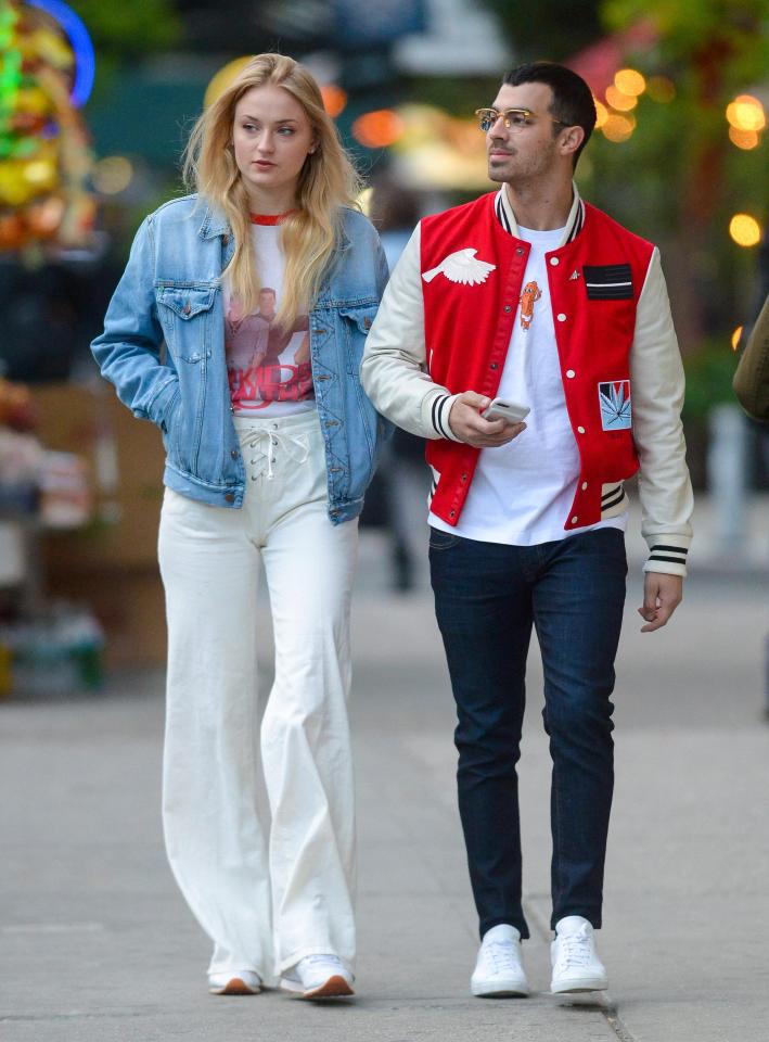  The actress recently became engaged to Joe Jonas