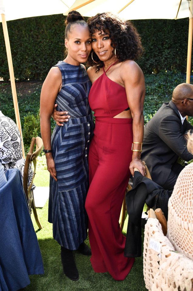  Kerry Washington and Angela Bassett looked great at the bash