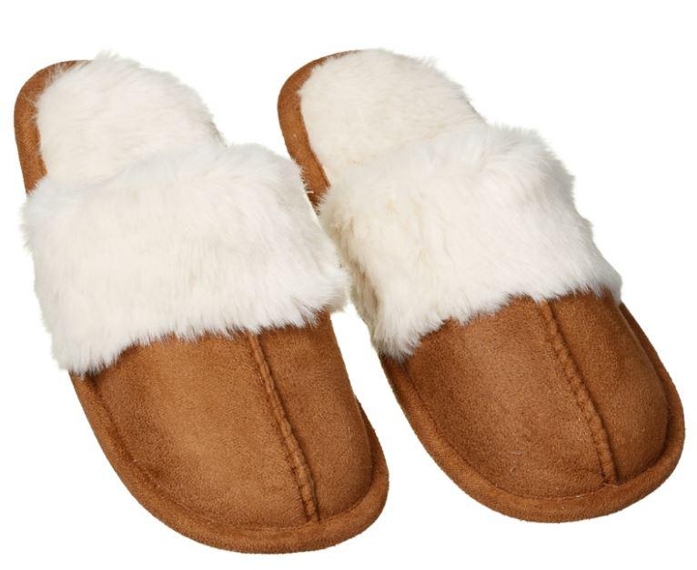  B&M is now selling these cuff mule slippers - and they cost just £4.99