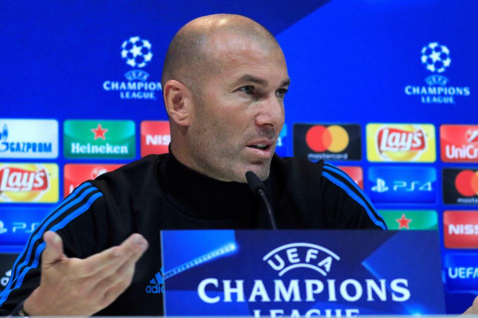  Could Zinedine Zidane's comments merely be seen as an attempt to unsettle the striker ahead of Real Madrid's game against Spurs?