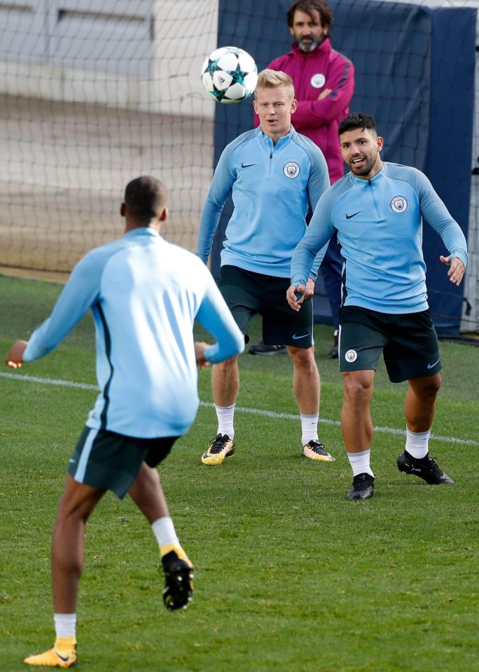  Fit-again Sergio Aguero could be back in the starting line-up after his rib injury