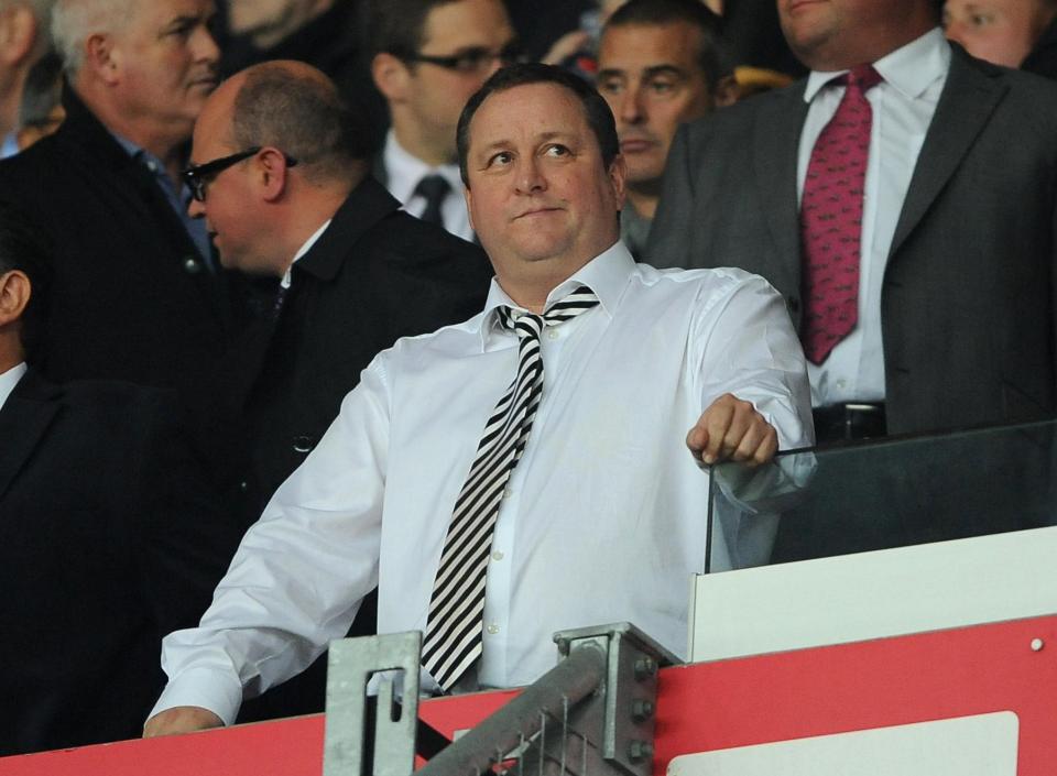  Mike Ashley is set to leave the club after ten years in charge