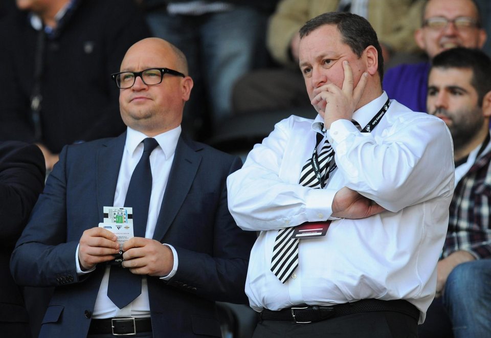  Mike Ashley has made sure Newcastle are financially stable