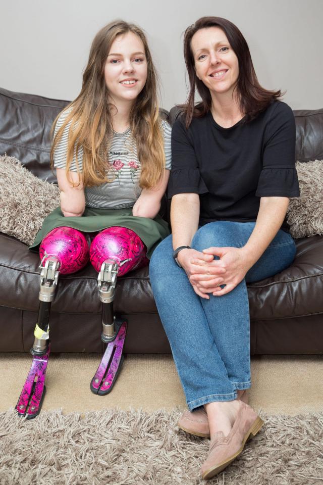  Izzy's mum Catherine says her daughter has never considered herself 'disabled'