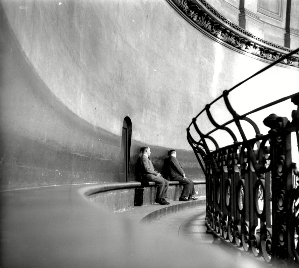  The gallery gained its name because of a quirk in the architecture that means you can whisper on one side of the dome and be heard by someone on the opposite side