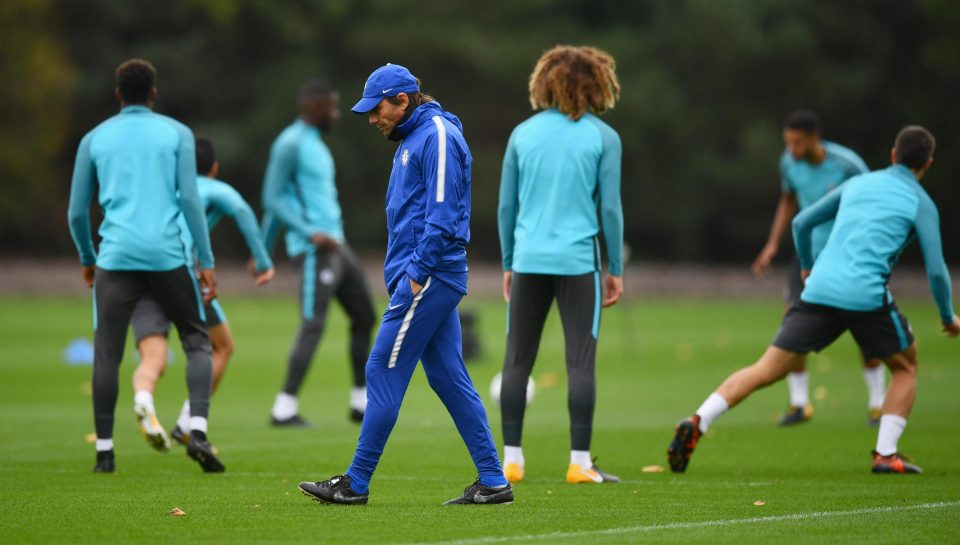  The Chelsea players have been training every day apart from match days this week