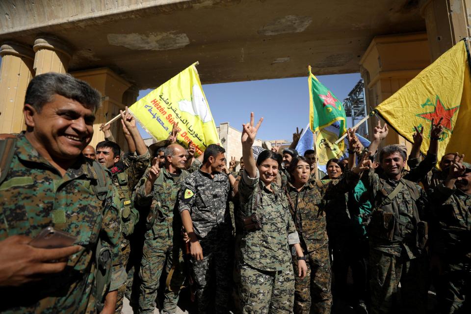  The SDF is a coalition of militias that have been fighting Islamic State