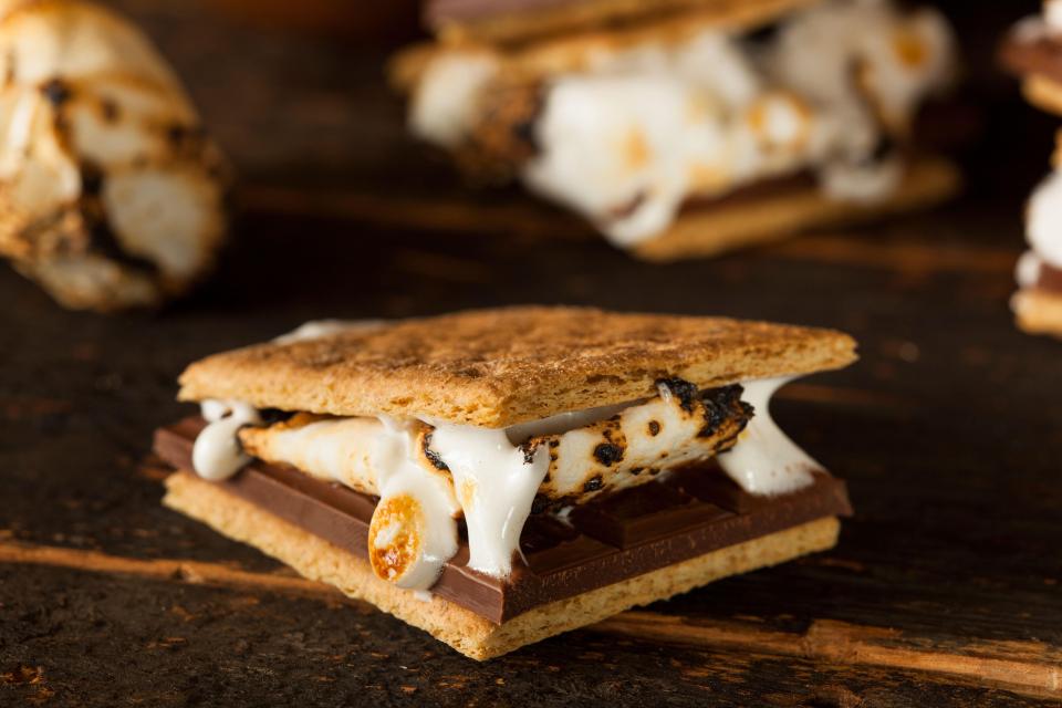  S'mores are the perfect addition to any bonfire party