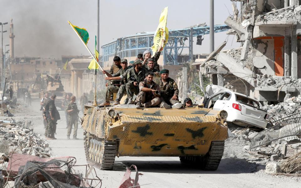  Syrian Democratic Forces have liberated Raqqa, the ISIS 'capital'