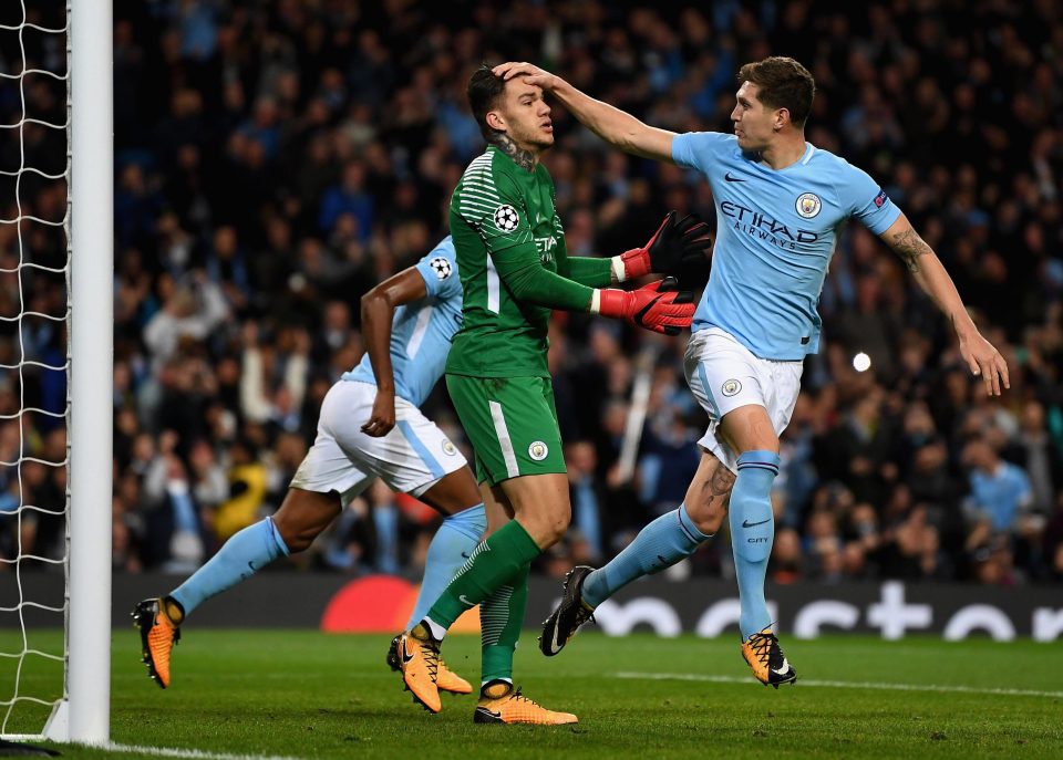  Ederson saved a penalty in the Man City goal