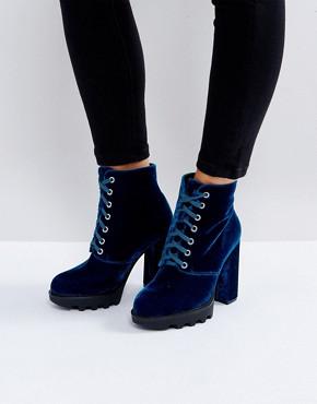  ASOS' blue velvet shoes could help amp up your autumn wardrobe